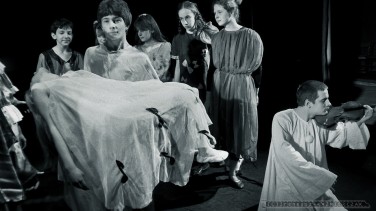 Teatr Pantomimy i Ruchu - SATORI _13-04-1986_Tychy_fot_Ireneusz Kazmierczak