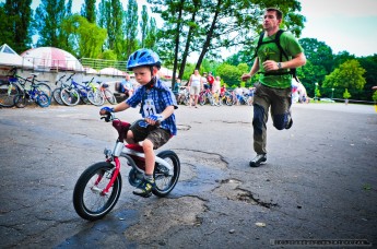 Wyscigi dzieci na rowerach_Tychy_2